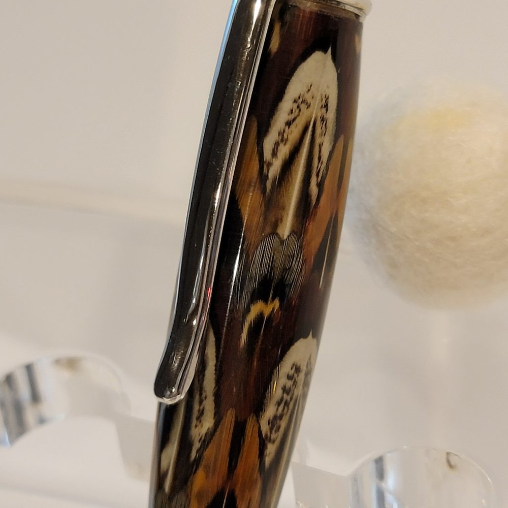 Pen, Pheasant feather Roller Pen